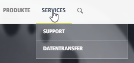 Main & Sub-Menue Scrolled with different Styles